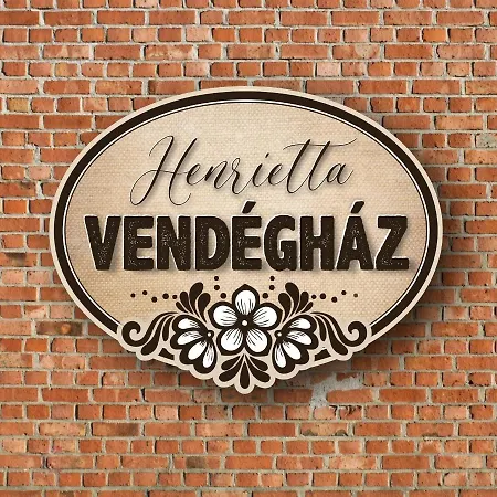 Apartment Henrietta Vendeghaz *